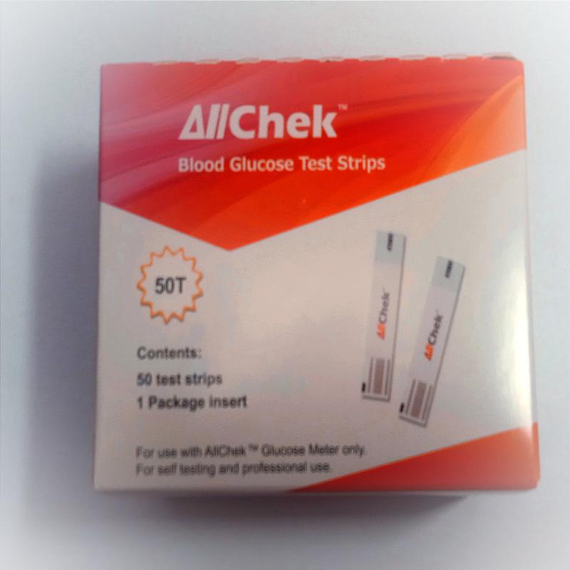 AllChek TM Тест-смужки на глюкозу.,AGL-200-S50